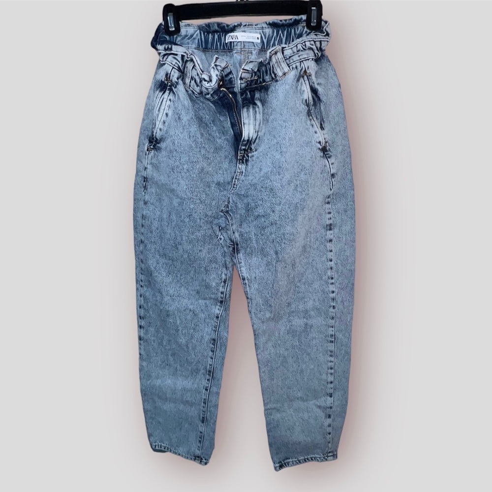 ZARA Denim Cropped Jeans